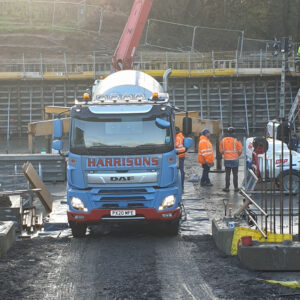 D.A. Harrison supplies Ready-Mix Concrete