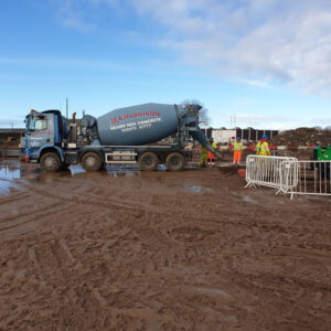 D.A. Harrison supplies Ready-Mix Concrete