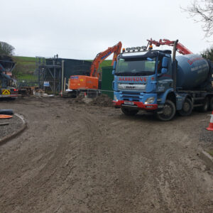 construction of a storage tank